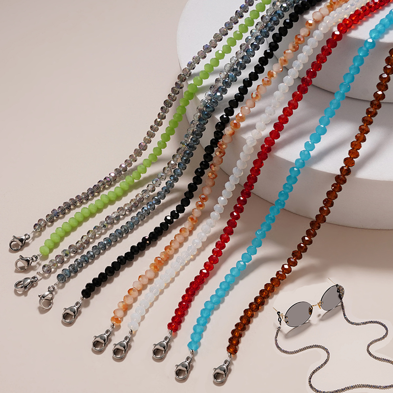 Crystal Glasses Chain For Wome - Sunglass Retainer Cord recension och pris