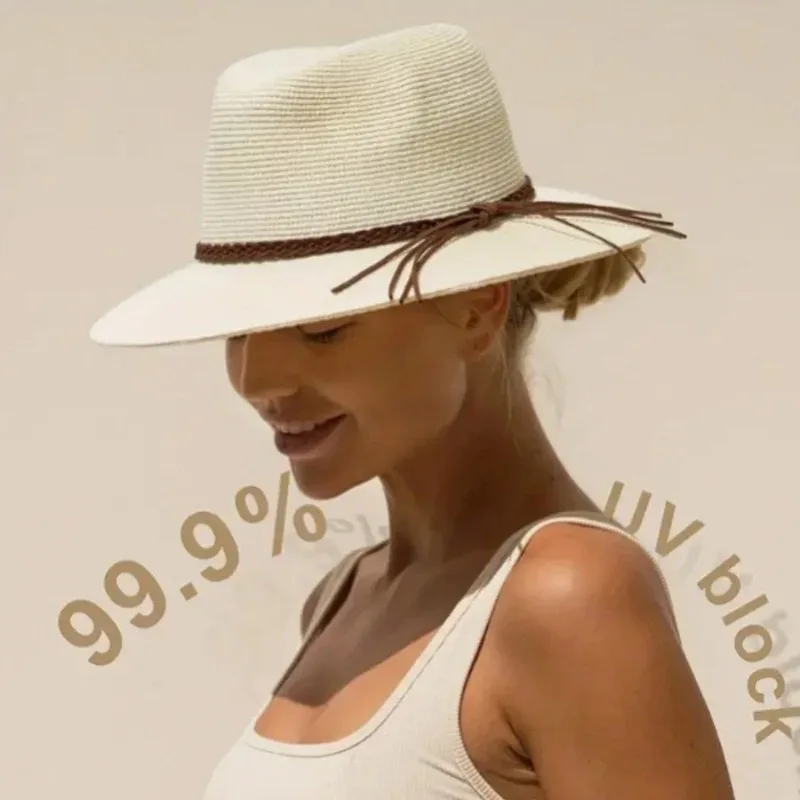 2025 New Straw Hat for Women M - Bucket Hat Straw recension och pris