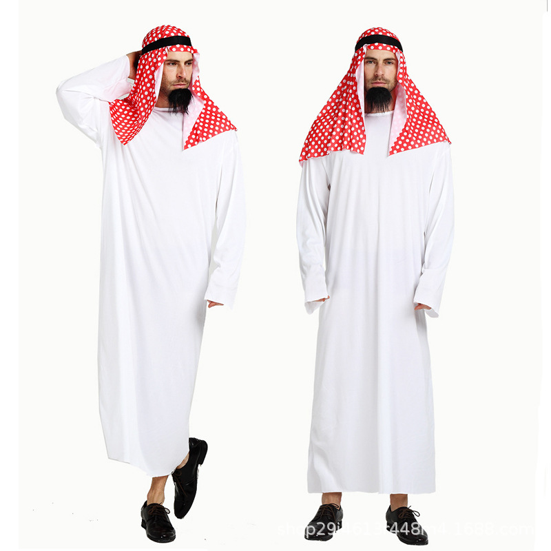 Men's Arab Cosplay Robe Golden - Sunglass Retainer Cord recension och pris